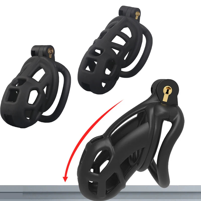 Sex Toys for Men Adult Hot Sale Waist Belt Male Chastity Cock Cage Penis Sleeve Cockrings Erotic Urethral Lock BDSM Bondage Sex
