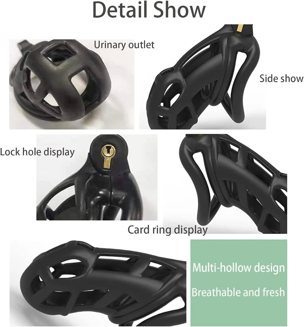 Sex Toys for Men Adult Hot Sale Waist Belt Male Chastity Cock Cage Penis Sleeve Cockrings Erotic Urethral Lock BDSM Bondage Sex
