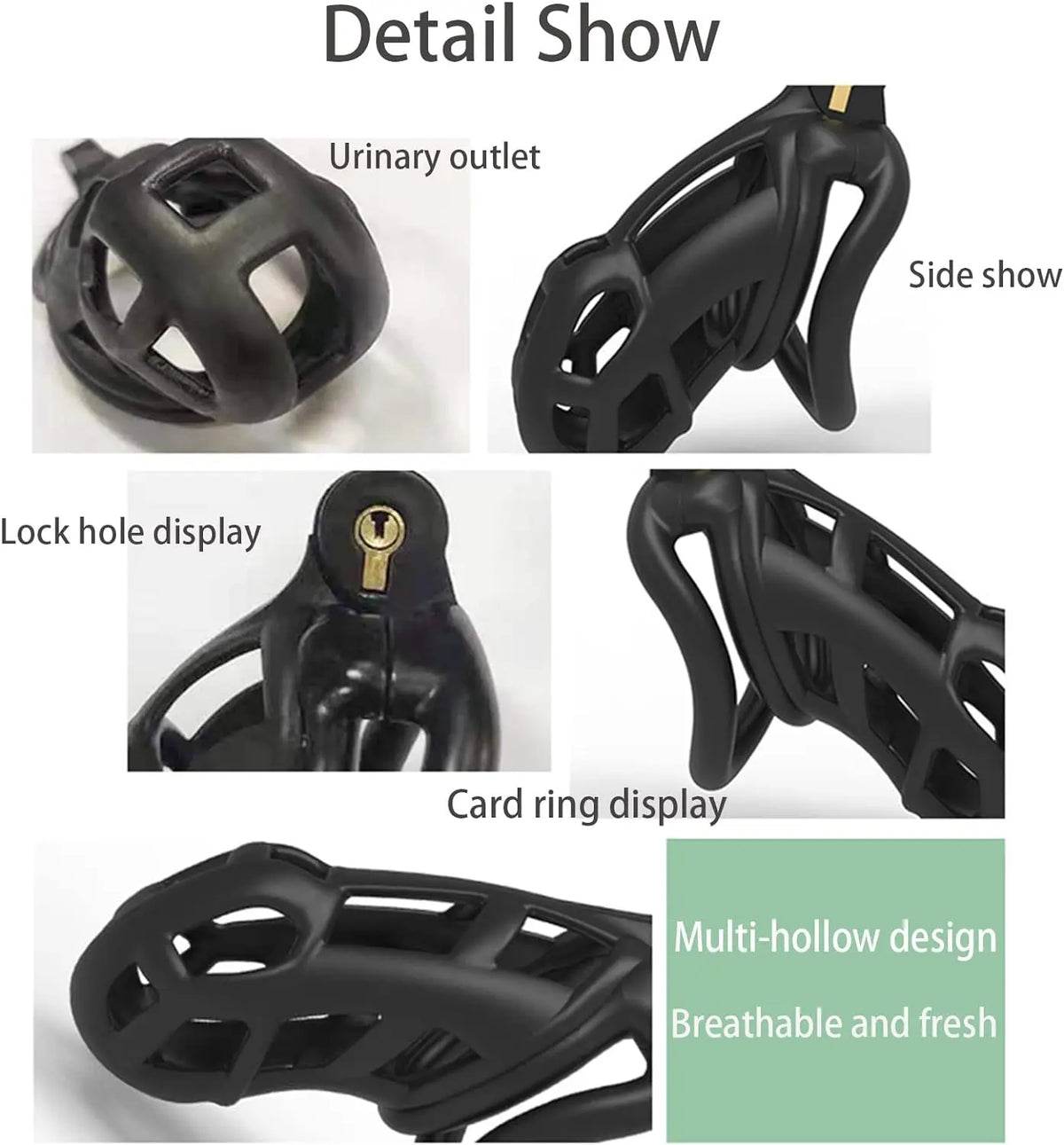 Sex Toys for Men Adult Hot Sale Waist Belt Male Chastity Cock Cage Penis Sleeve Cockrings Erotic Urethral Lock BDSM Bondage Sex
