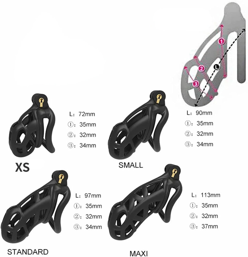 Sex Toys for Men Adult Hot Sale Waist Belt Male Chastity Cock Cage Penis Sleeve Cockrings Erotic Urethral Lock BDSM Bondage Sex